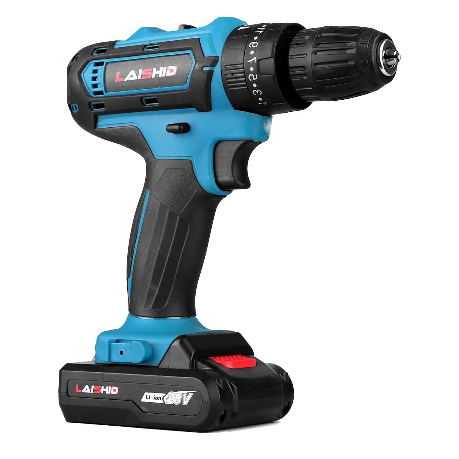 Cordless Drill Set with 2 Pieces 8V Batteries and Charger 2 Variable Speed 3/8In Keyless Chuck DailySale