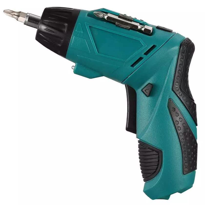 Cordless Electric Screwdriver Set with 45 Drill Bits and Carrying Case DailySale