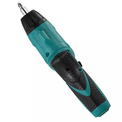 Cordless Electric Screwdriver Set with 45 Drill Bits and Carrying Case DailySale