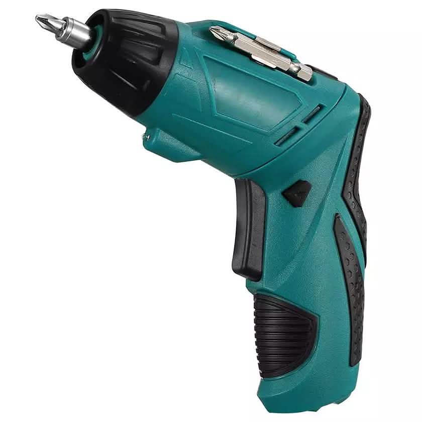 Cordless Electric Screwdriver Set with 45 Drill Bits and Carrying Case DailySale