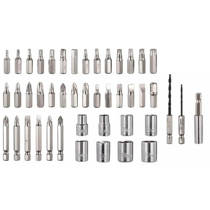 Cordless Electric Screwdriver Set with 45 Drill Bits and Carrying Case DailySale