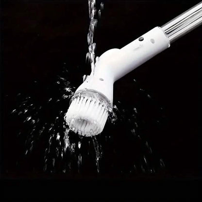 Cordless Electric Spin Scrubber with 6 Brush Heads and Adjustable Long Handle DailySale