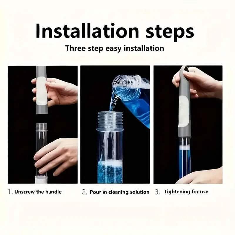Cordless Electric Spin Scrubber with 6 Brush Heads and Adjustable Long Handle DailySale