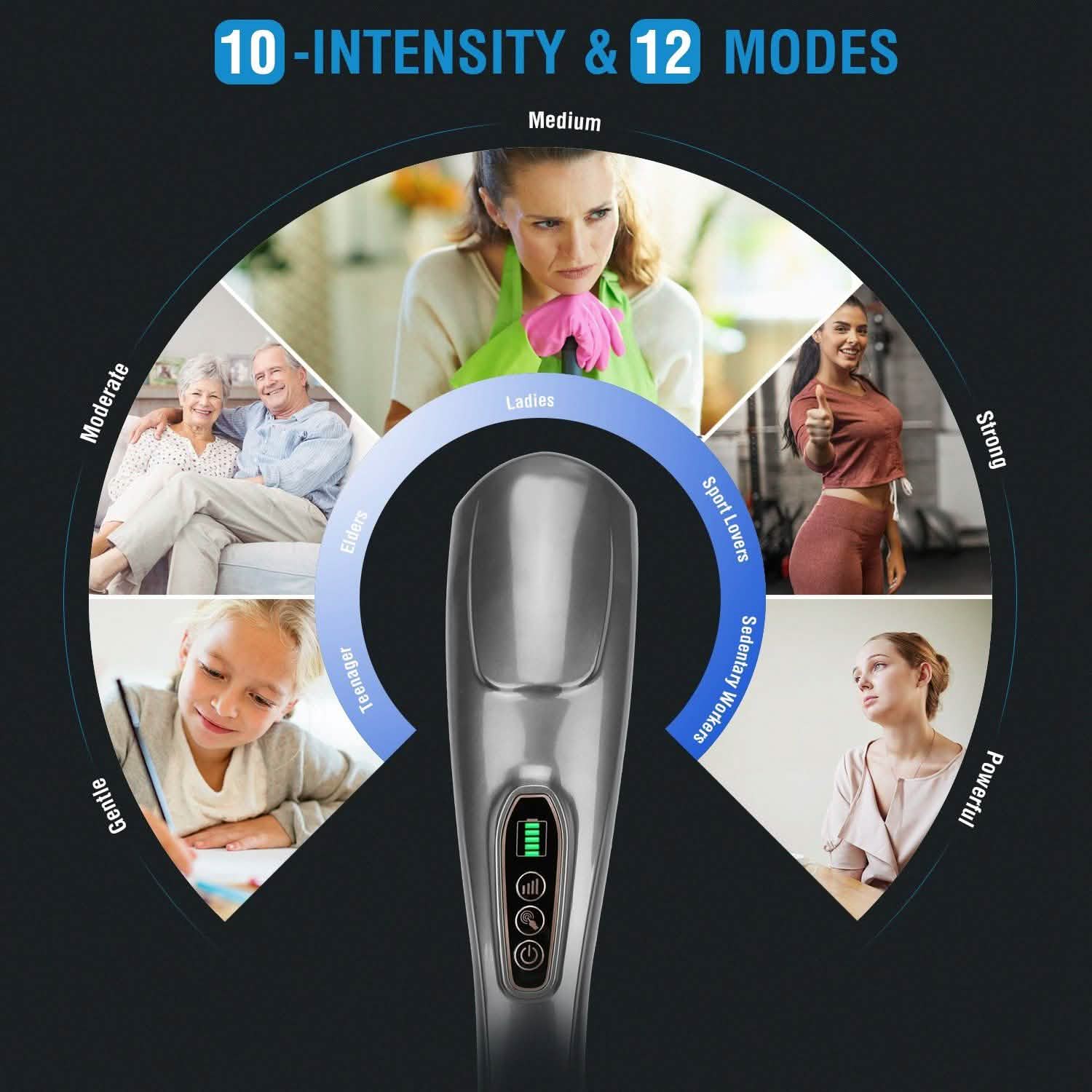 Cordless Handheld Back Massager DailySale