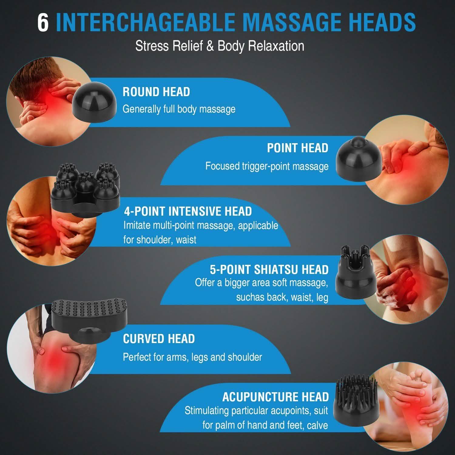 Cordless Handheld Back Massager DailySale