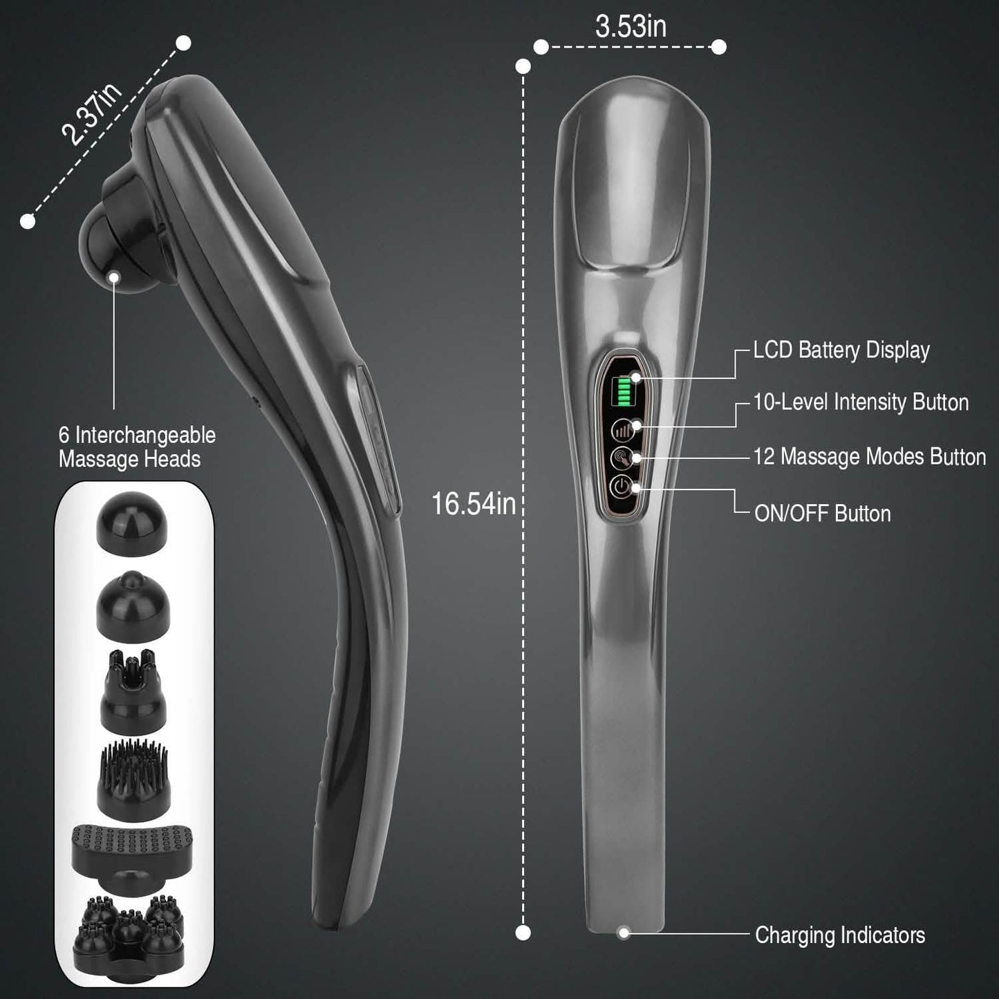 Cordless Handheld Back Massager DailySale