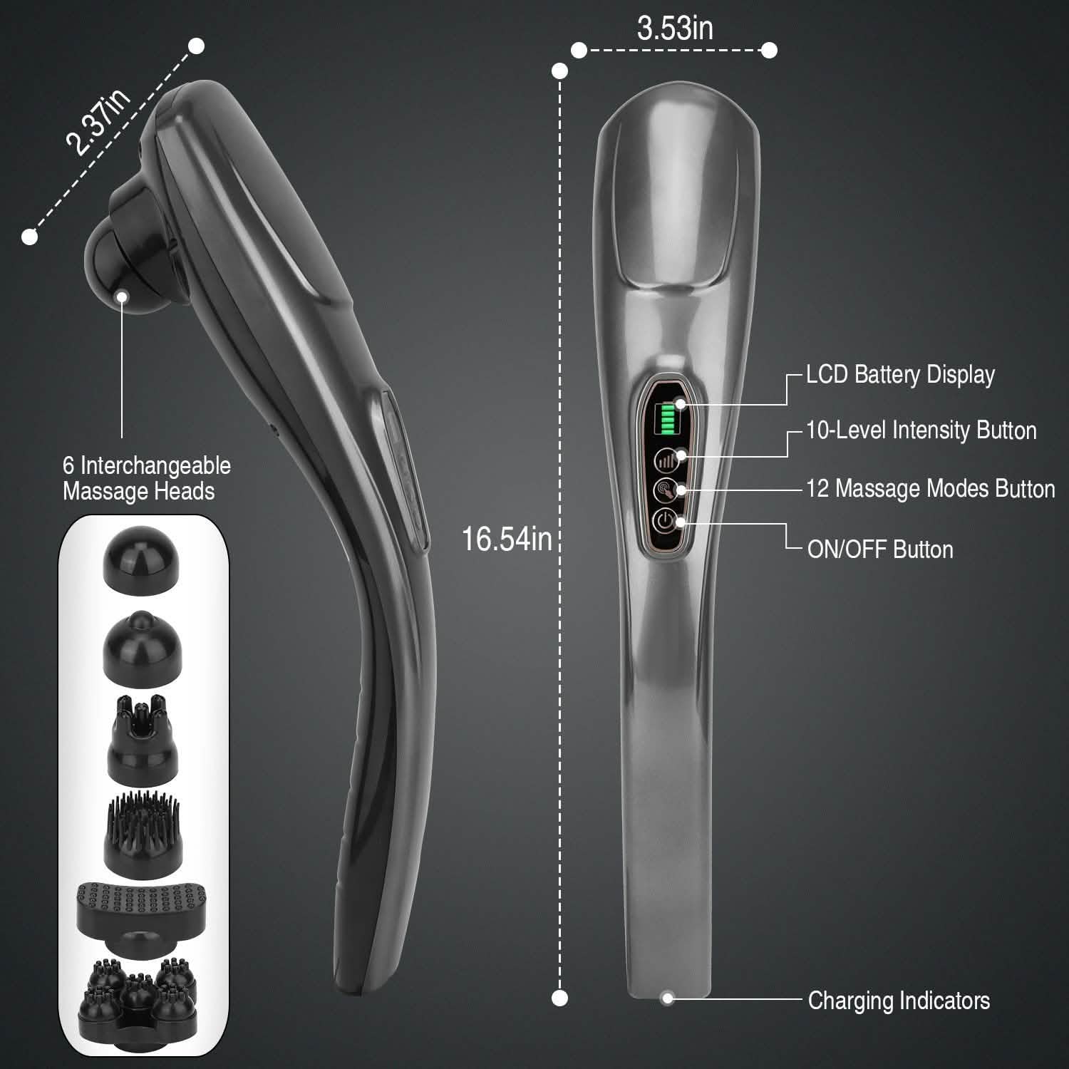 Cordless Handheld Back Massager DailySale