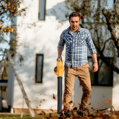 Cordless Leaf Blower Battery Powered Max 124MPH 300CFM with 2 Adjustable Speeds DailySale