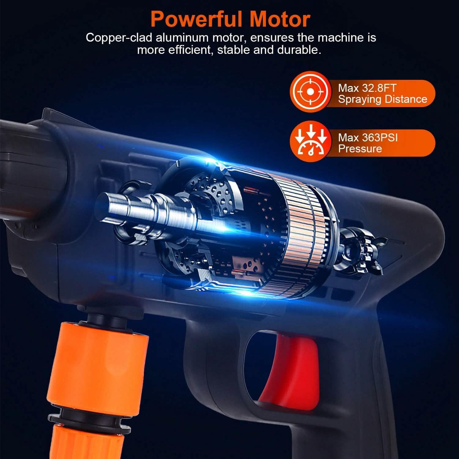 Cordless Portable Pressure Car Washer DailySale