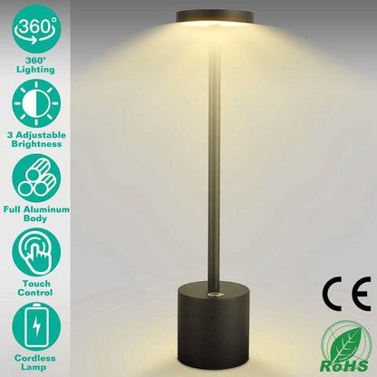 Cordless Portable Rechargeable Table Lamp DailySale