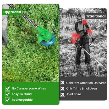 Cordless Rechargeable Grass Trimmer DailySale