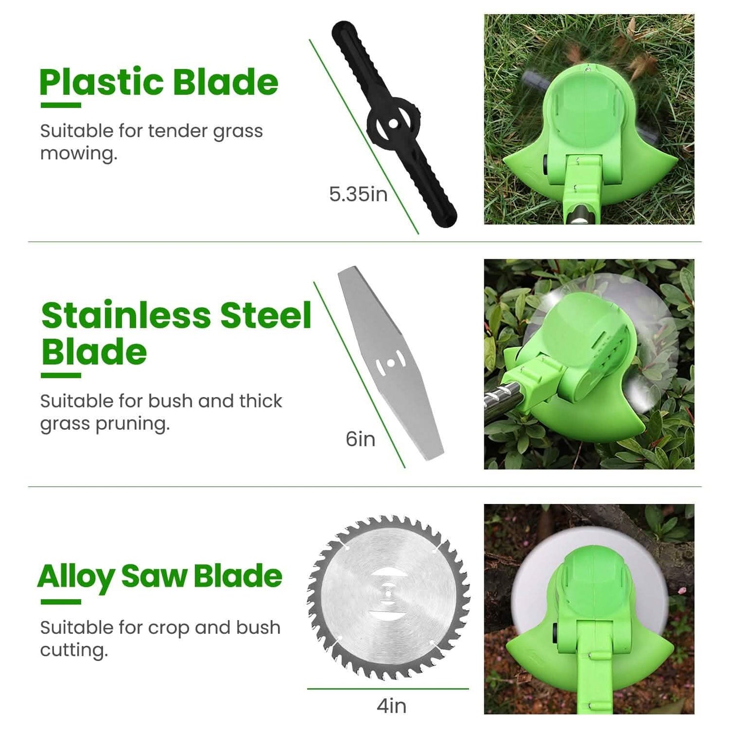 Cordless Rechargeable Grass Trimmer DailySale