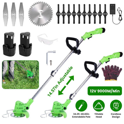Cordless Rechargeable Grass Trimmer DailySale