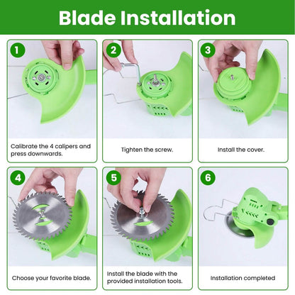 Cordless Rechargeable Grass Trimmer DailySale