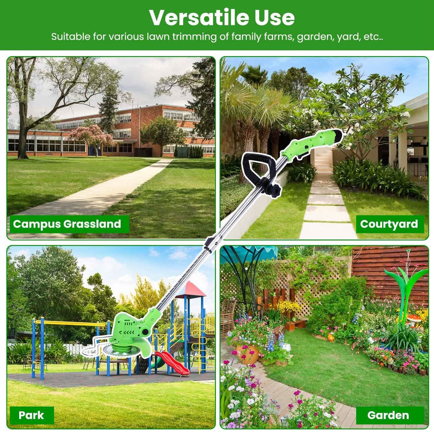 Cordless Rechargeable Grass Trimmer DailySale