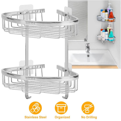 Corner Shower Caddy Shelf DailySale