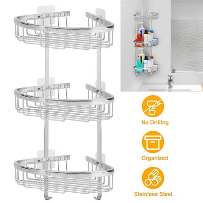 Corner Shower Caddy Shelf DailySale