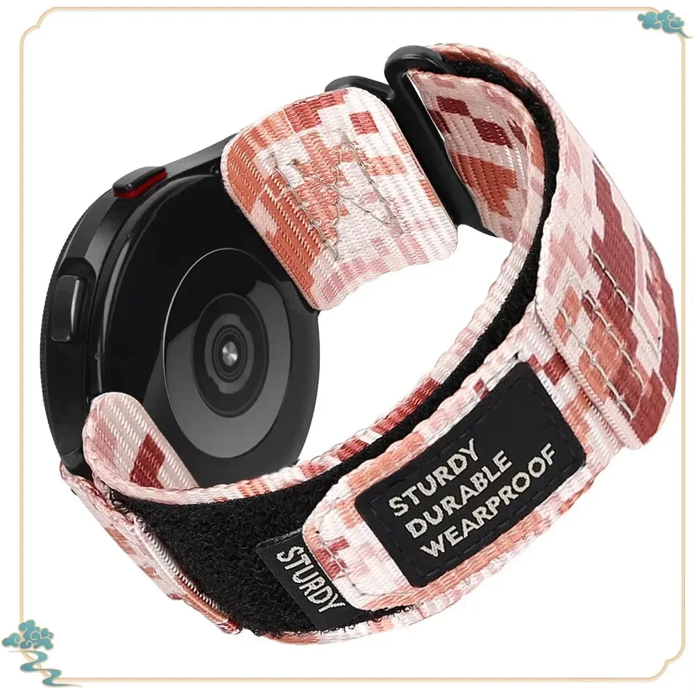 COROS Camouflage Nylon Watch Band For Sports Fitness Smartwatch BandsCo Straps