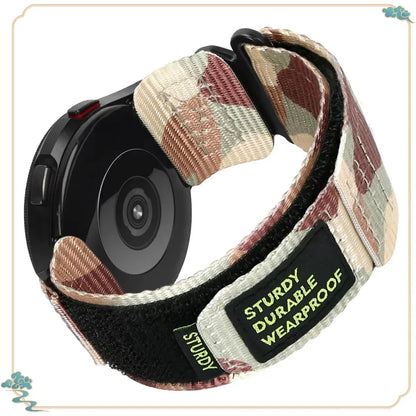 COROS Camouflage Nylon Watch Band For Sports Fitness Smartwatch BandsCo Straps