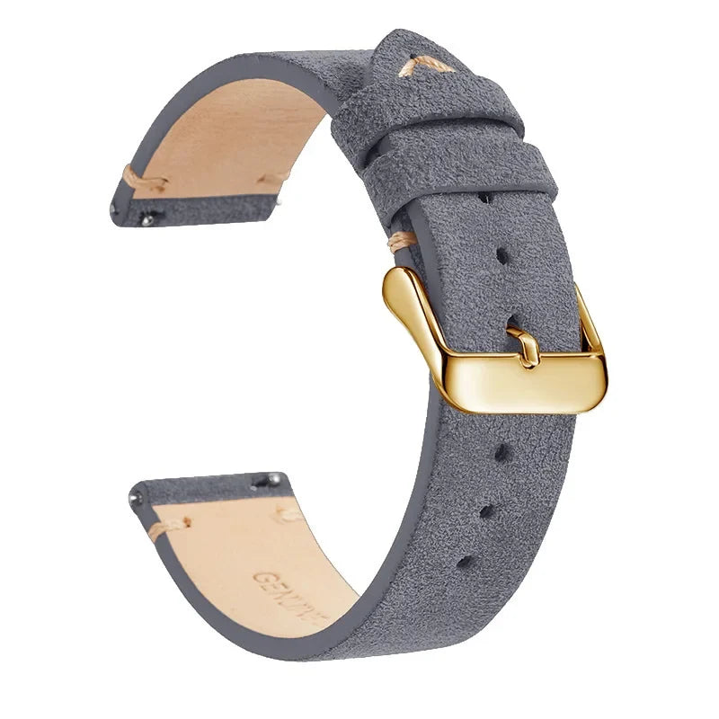 COROS PACE & APEX Suede Leather Band with Buckle Color Options BandsCo Straps
