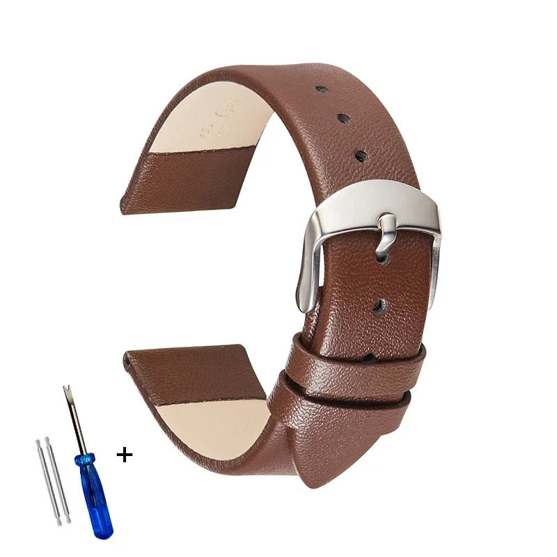 COROS Leather Watch Band For Smartwatch - Soft Comfort Strap BandsCo Straps