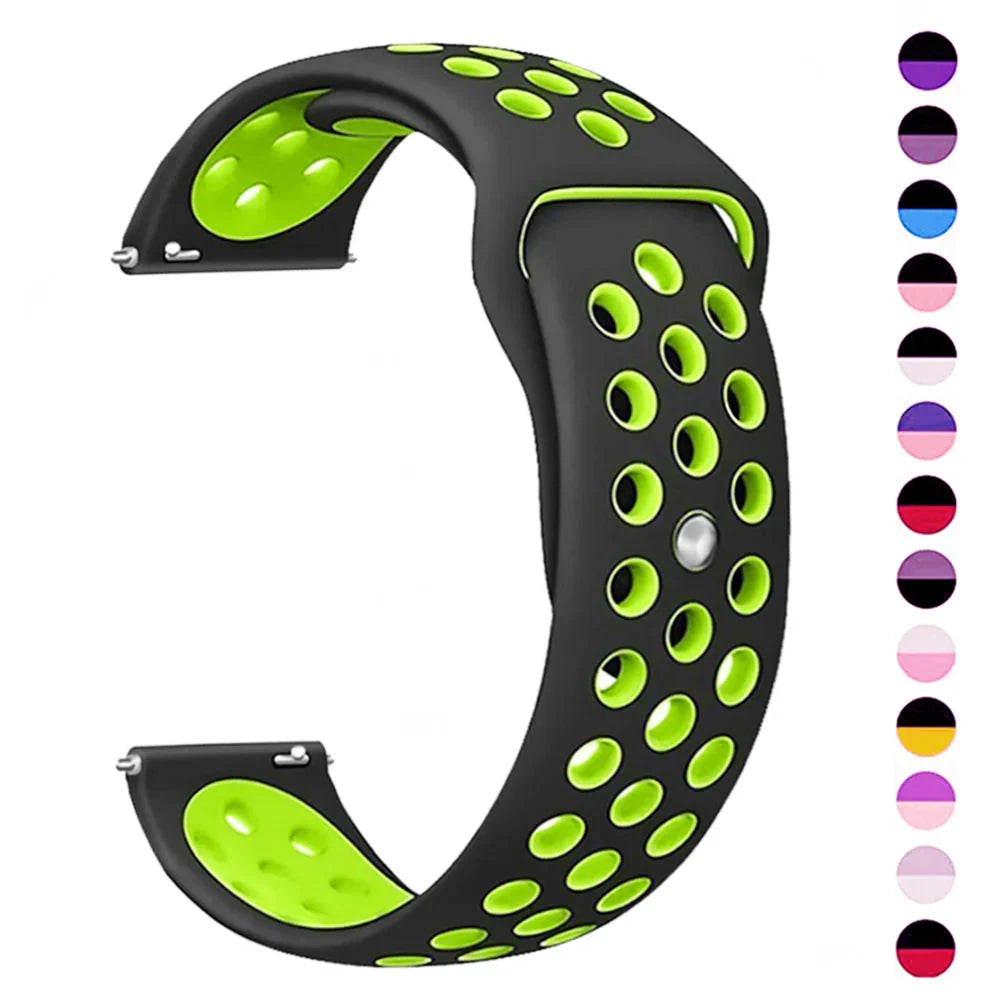 COROS Silicone Watch Band for Sports Smartwatch Breathable Strap BandsCo Straps