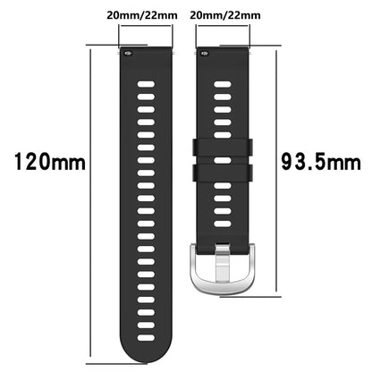 COROS Silicone Watch Band Replacement for Unisex Sports Smartwatch BandsCo Straps