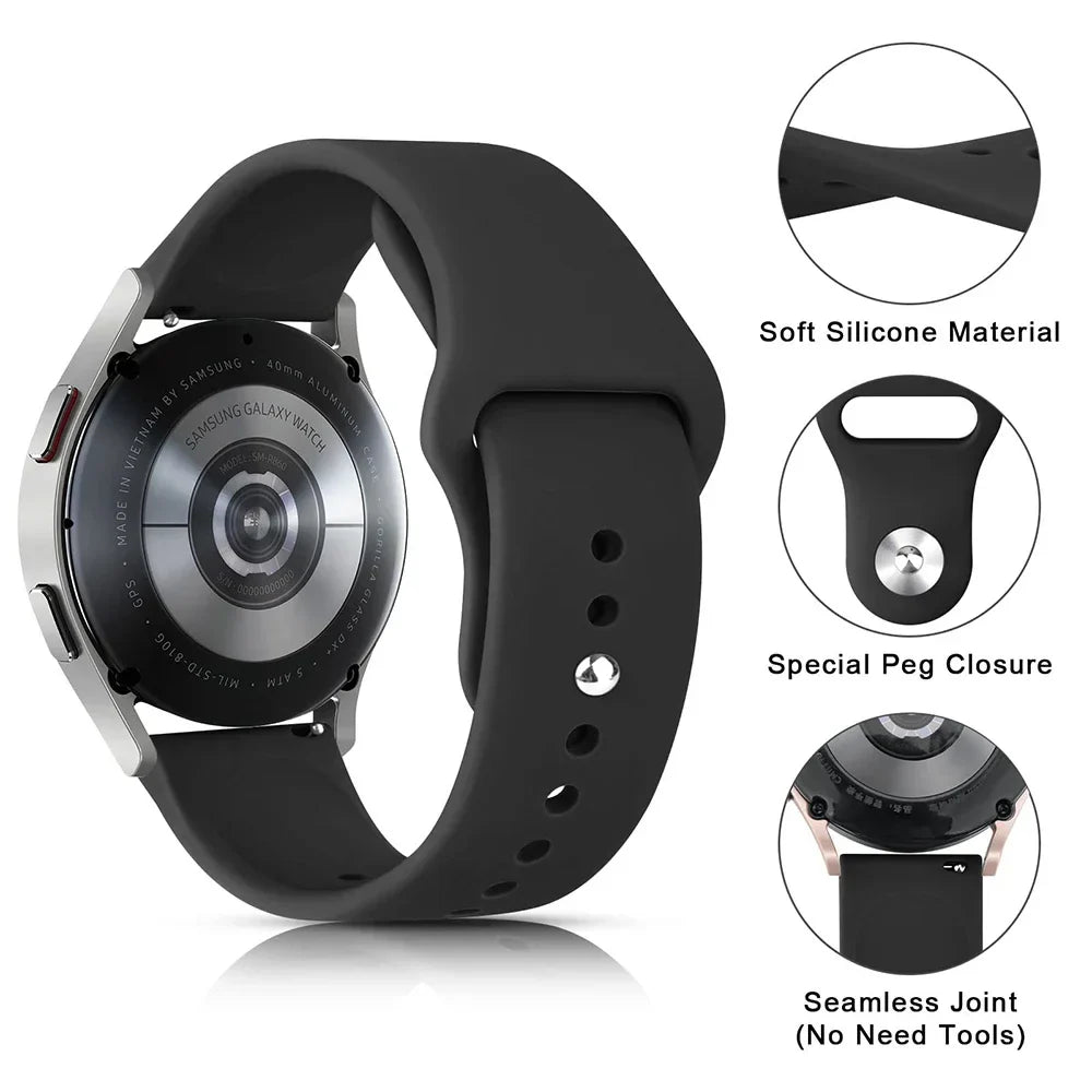 COROS Silicone Watch Band Replacement Strap - Durable Sport Strap, Comfortable BandsCo Straps