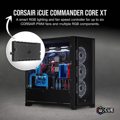 CORSAIR iCUE COMMANDER CORE XT, Digital Fan Speed and RGB Lighting Controller  (Refurbished) DailySale