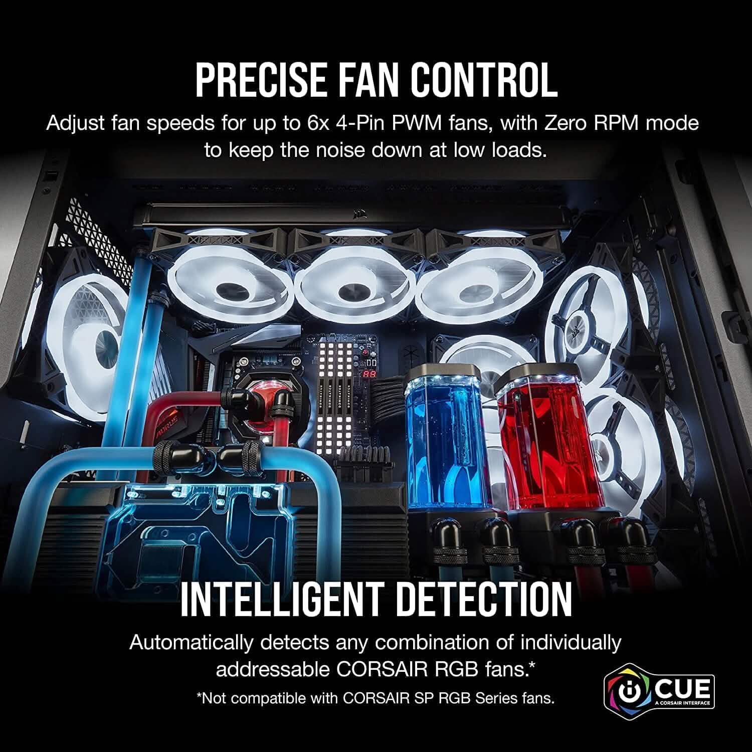 CORSAIR iCUE COMMANDER CORE XT, Digital Fan Speed and RGB Lighting Controller  (Refurbished) DailySale