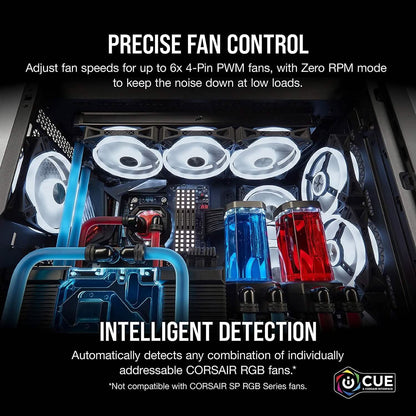 CORSAIR iCUE COMMANDER CORE XT, Digital Fan Speed and RGB Lighting Controller  (Refurbished) DailySale