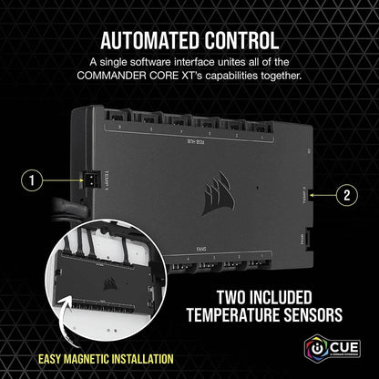 CORSAIR iCUE COMMANDER CORE XT, Digital Fan Speed and RGB Lighting Controller  (Refurbished) DailySale