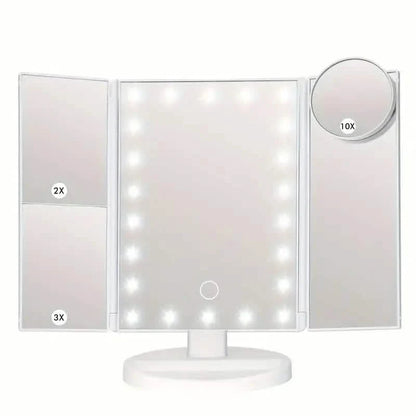 Cosmetic Mirror with Lights and 10X Magnification DailySale