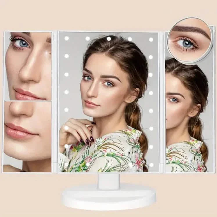 Cosmetic Mirror with Lights and 10X Magnification DailySale