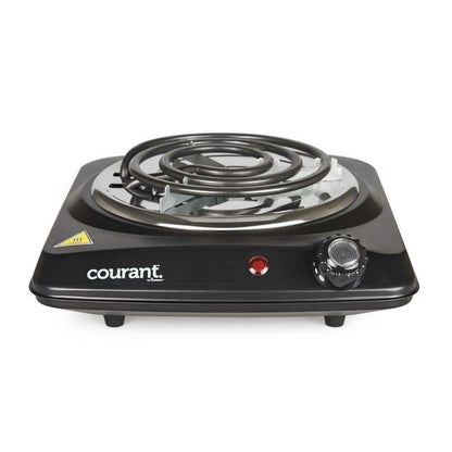 Courant 1000 Watts Electric Single Burner, Black DailySale