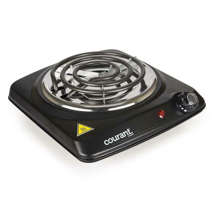 Courant 1000 Watts Electric Single Burner, Black DailySale