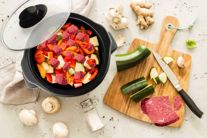 Courant 1.5 Quart Slow Cooker, Stainless Steel DailySale