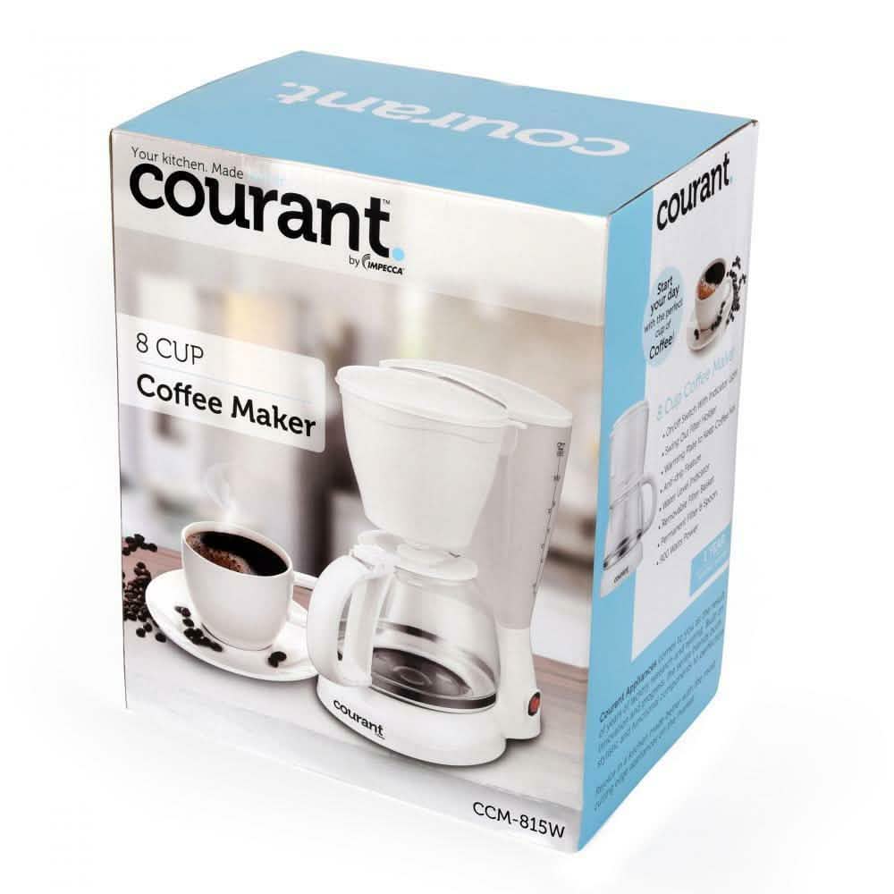 Courant  8 Cup Coffee Maker with Permanent Filter & Spoon DailySale
