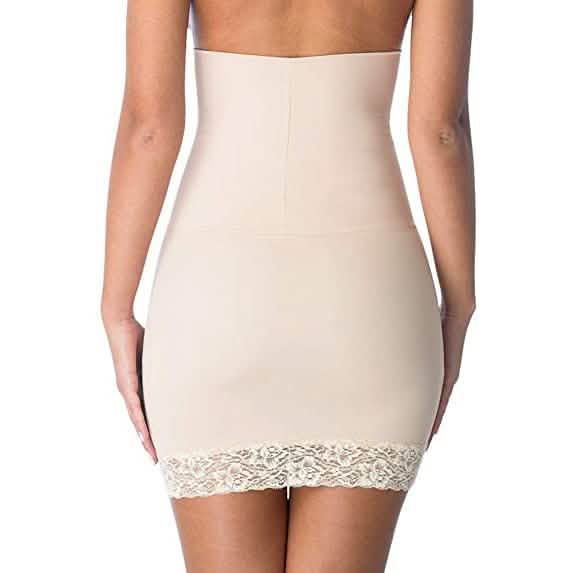 Cover Girl Shapewear Paris Firm Control Half Slip Shaper with Lace for Women DailySale