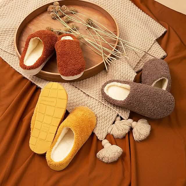 Cozy Anti-Skid Rubber Sole Home Slippers DailySale