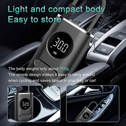 Cpplia Wireless Air Pump Digital Tire Pressure Detection LED Tire Inflator DailySale