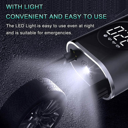 Cpplia Wireless Air Pump Digital Tire Pressure Detection LED Tire Inflator DailySale