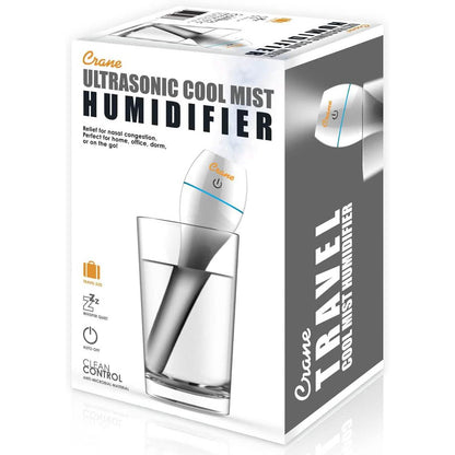 Crane USA INC EE-5950 Travel Ultrasonic Cool Mist Humidifier DailySale