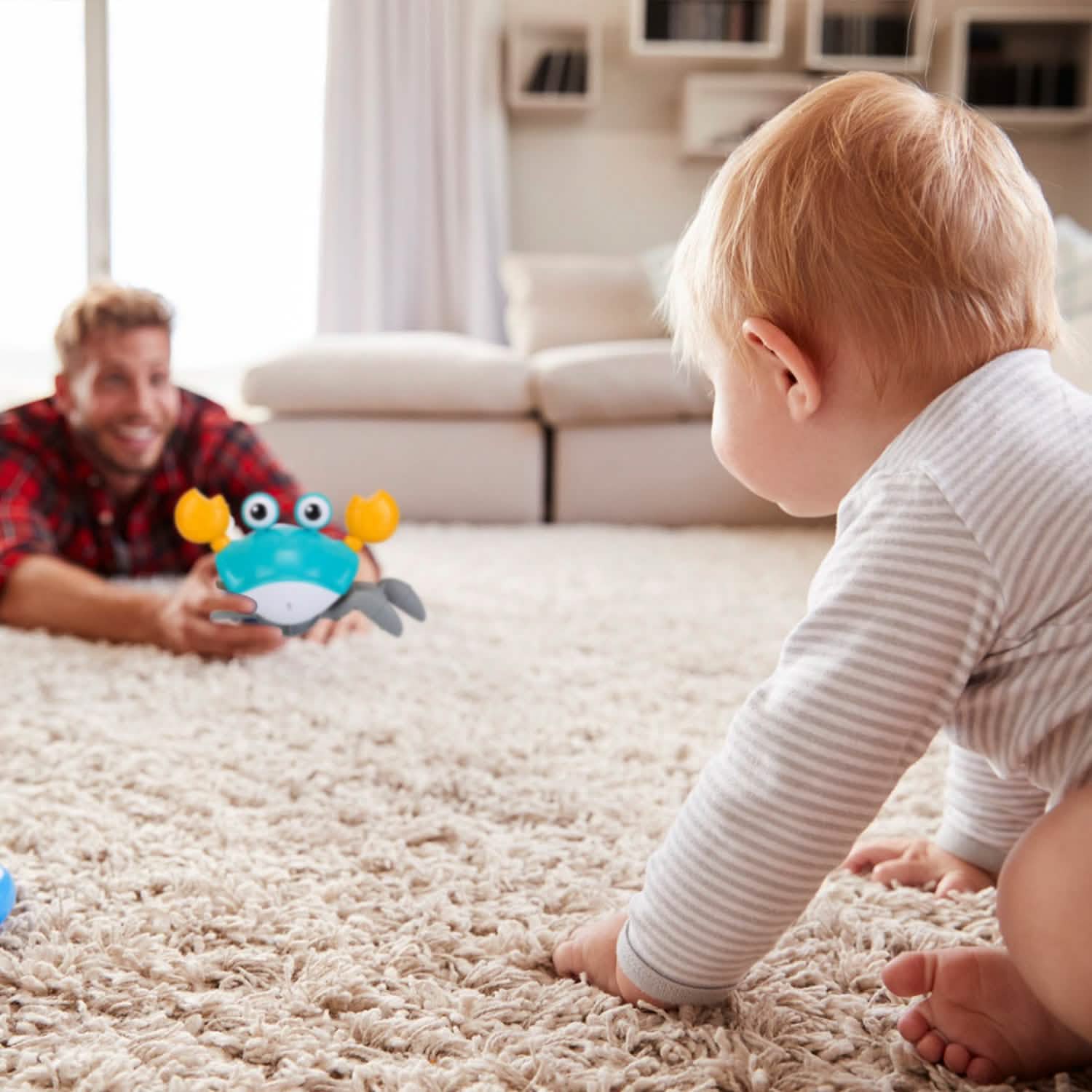 Crawling Crab Baby Toy with Music and LED Light DailySale