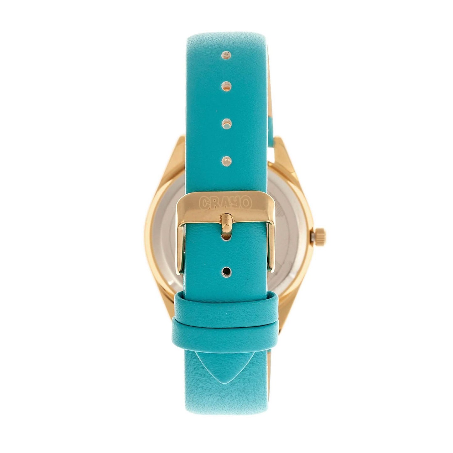 Crayo Graffiti Multicolor Dial Powder Leather Watch DailySale