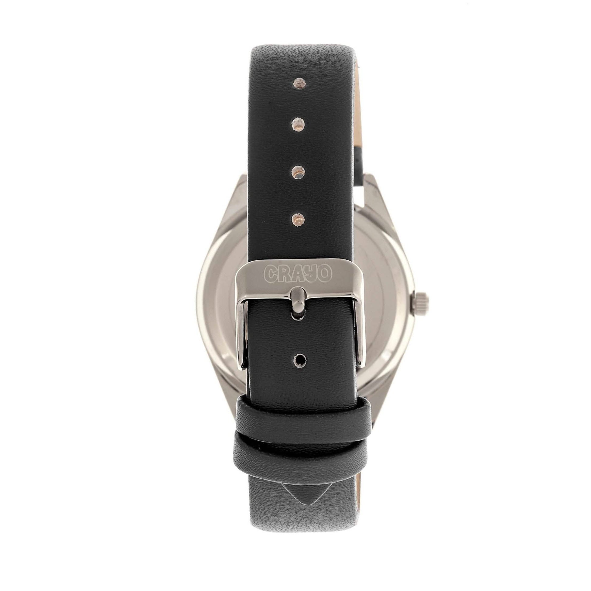 Crayo Graffiti Multicolor Dial Powder Leather Watch DailySale