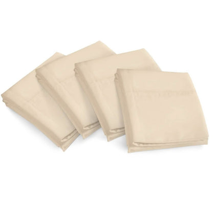 4-Piece Set: Bamboo Premium Ultra Soft Pillow Case - Assorted Sizes DailySale