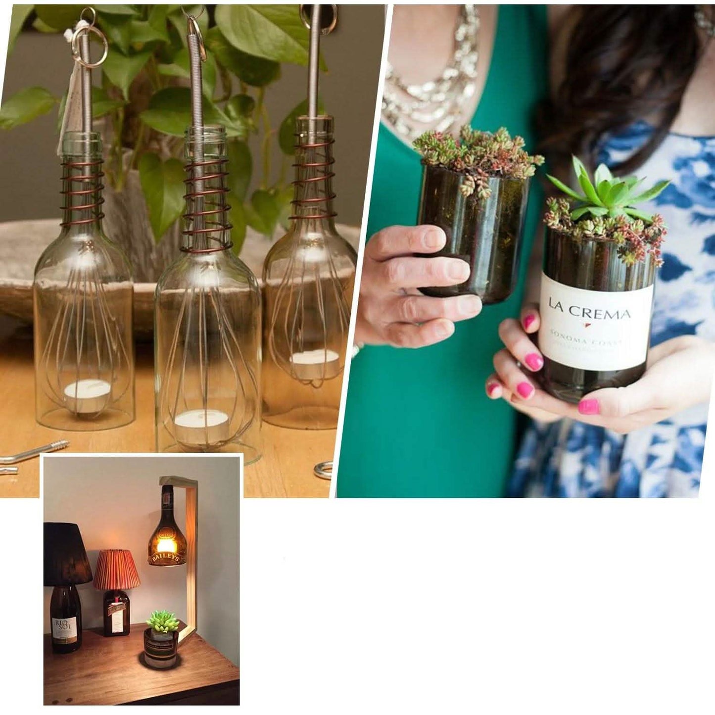 Creative Glass Bottle Cutter Machine for Beer Wine Jar DIY DailySale