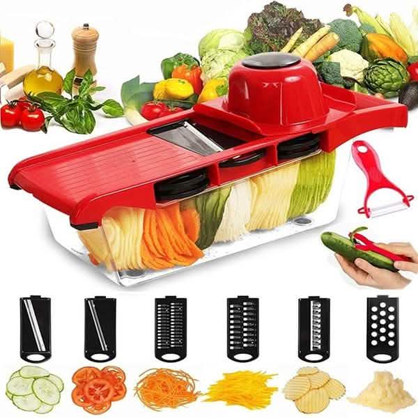 Creative Mandoline Slicer Vegetable Cutter with Stainless Steel Blade DailySale