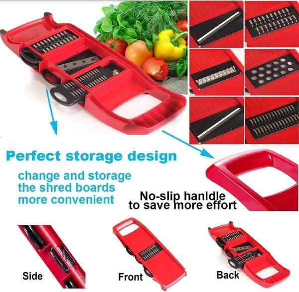 Creative Mandoline Slicer Vegetable Cutter with Stainless Steel Blade DailySale